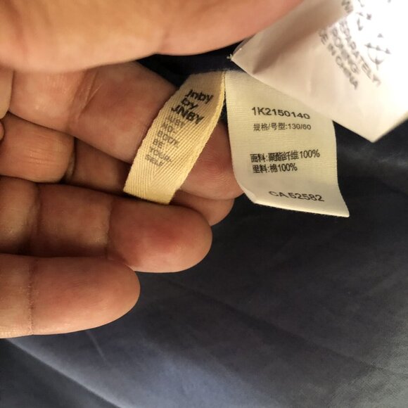 NWT jnby by JNBY Mediterranean Blue Tulle Layered Top - Picture 3 of 5